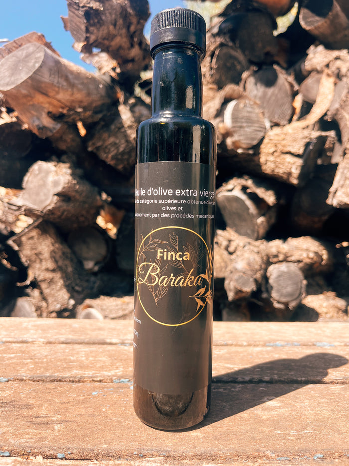 Huile d'olive extra vierge Finca Baraka - L'écrin de 25cL